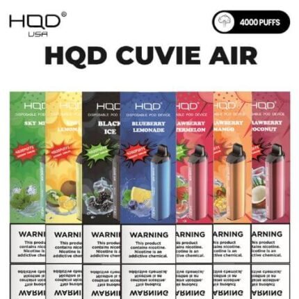 Hqd Cuvie Air 4000 Puffs Disposable Vape